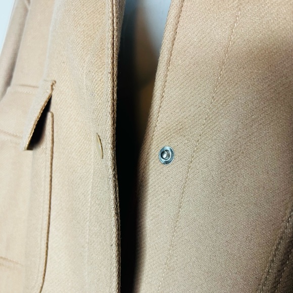 Aritizia Wilfred Rialto Tan Wool Coat with belt - Picture 11 of 12